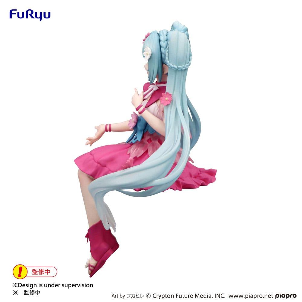 HATSUNE MIKU - Flower Fairy Cosmos - Statuette Noodle Stopper 14cm - 3