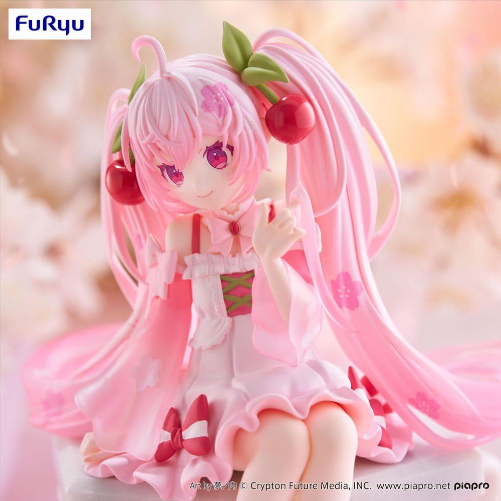 HATSUNE MIKU - Sakura Miku 2025 - Statuette Noodle Stopper 14cm - 5