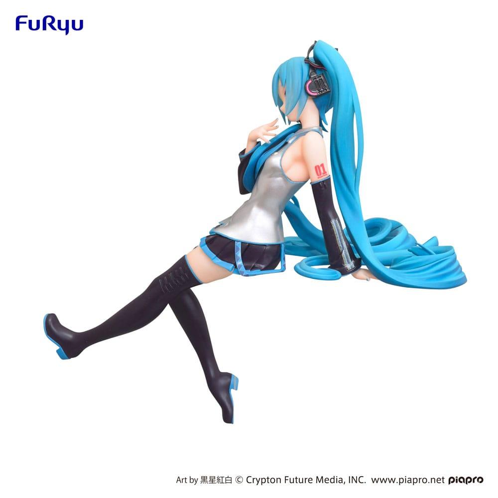 HATSUNE MIKU - Kuroboshi Kouhaku - Statuette Noodle Stopper 14cm - 3