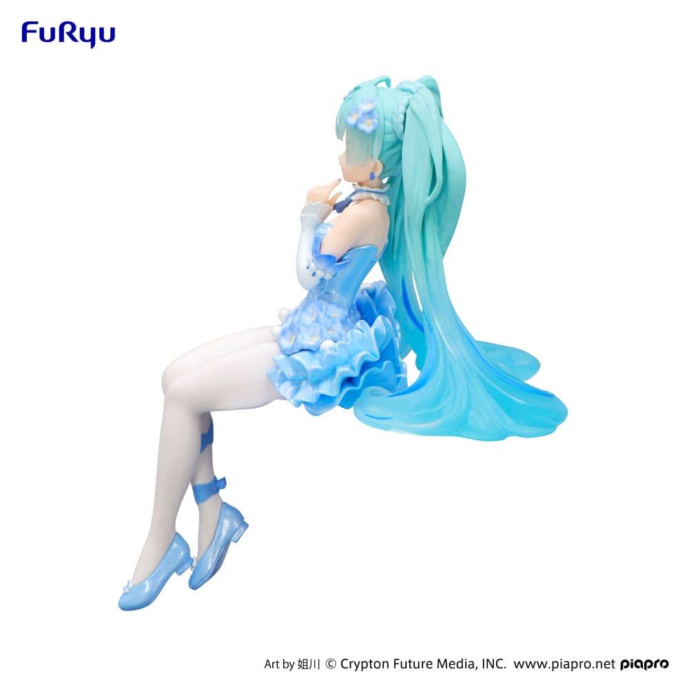 HATSUNE MIKU - Flower Fairy Nemophila - Statuette Noodle Stopper 15cm - 2