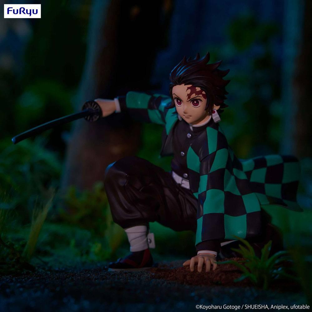 DEMON SLAYER - Kamado Tanjiro - Statuette PVC Noodle Stopper 13cm - 4