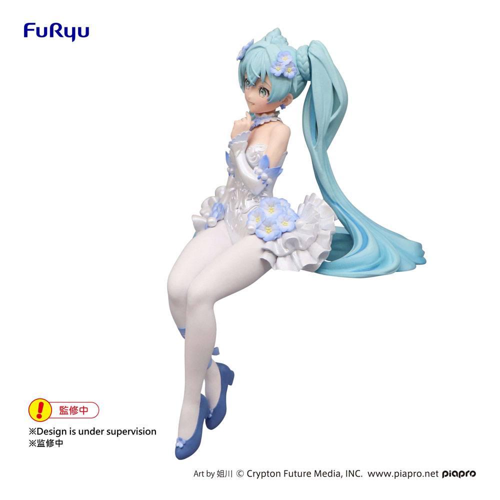 HATSUNE MIKU - Flower Fairy Nemophila - Statuette Noodle Stopper 15cm - 2
