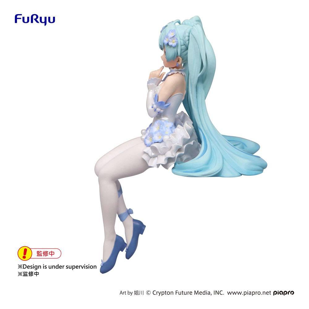 HATSUNE MIKU - Flower Fairy Nemophila - Statuette Noodle Stopper 15cm - 3