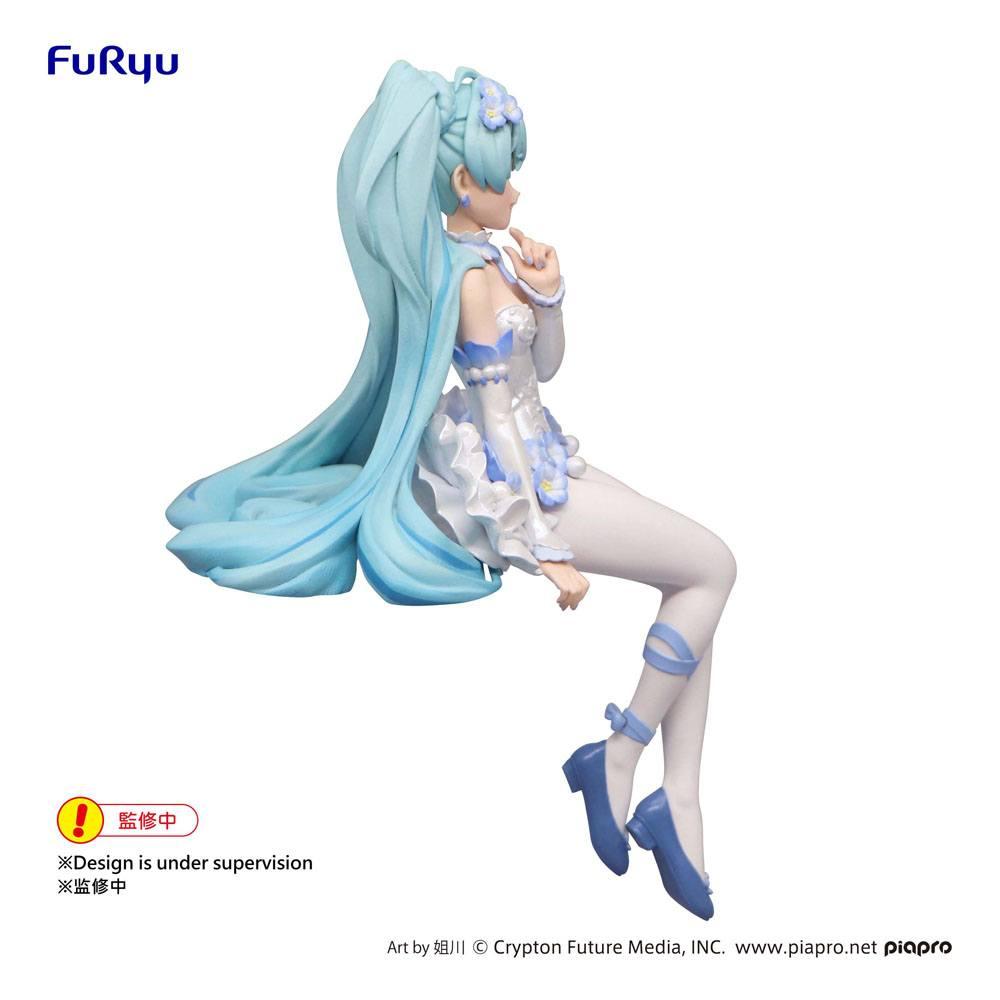 HATSUNE MIKU - Flower Fairy Nemophila - Statuette Noodle Stopper 15cm - 4