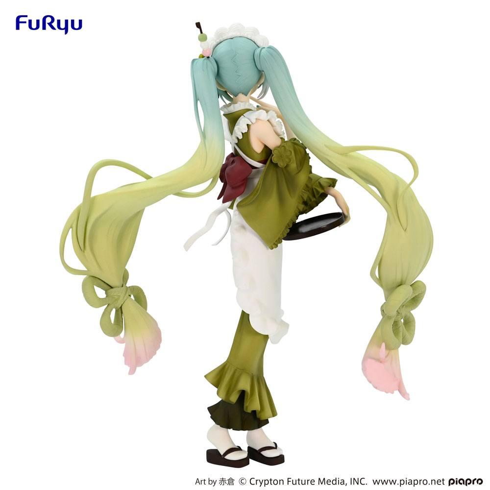 HATSUNE MIKU - Matcha Green Tea Parfait Vers. - Statuette 20cm - 3