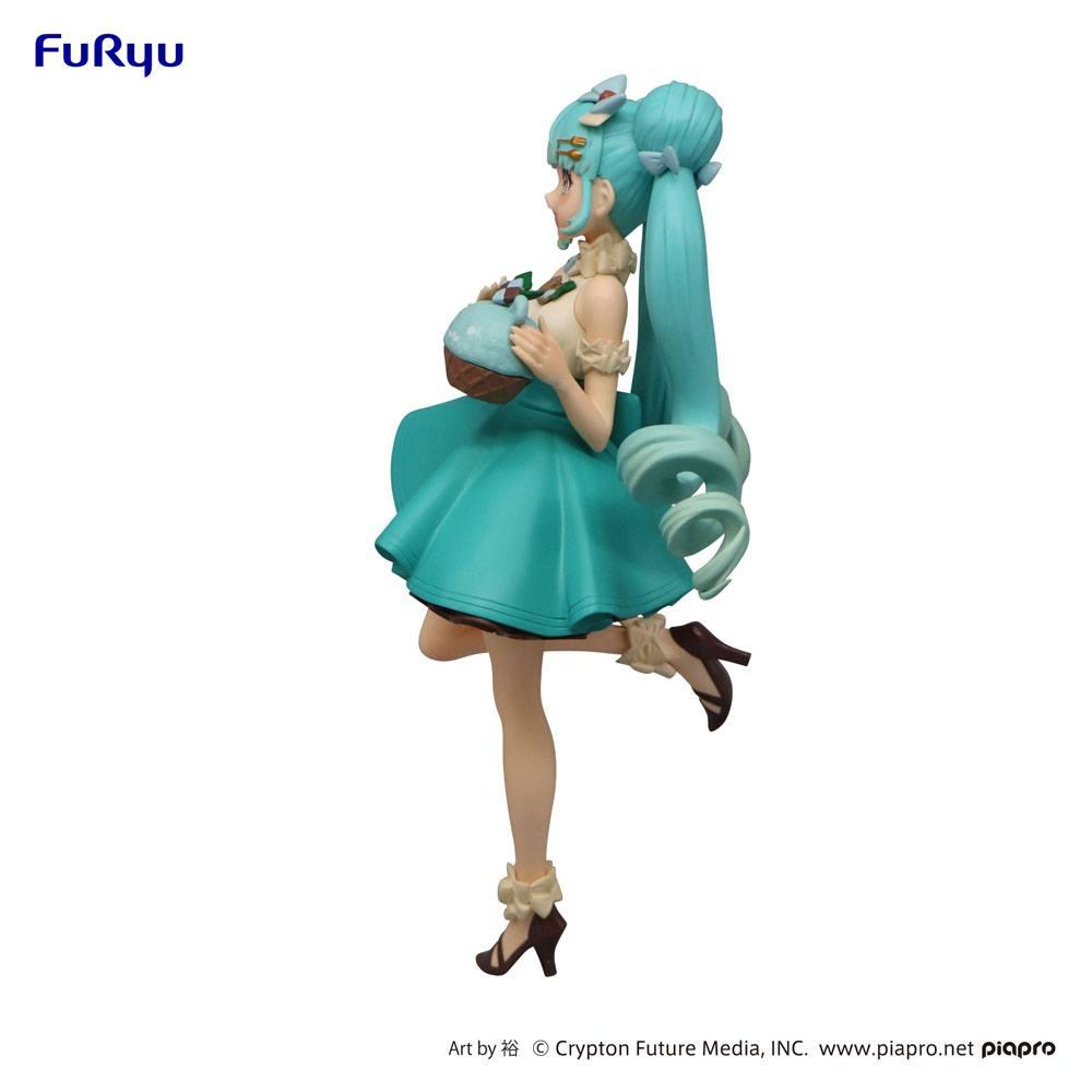 HATSUNE MIKU - Hatsune Miku Chocolate Mint -Statuette SweetSweets 17cm - 2