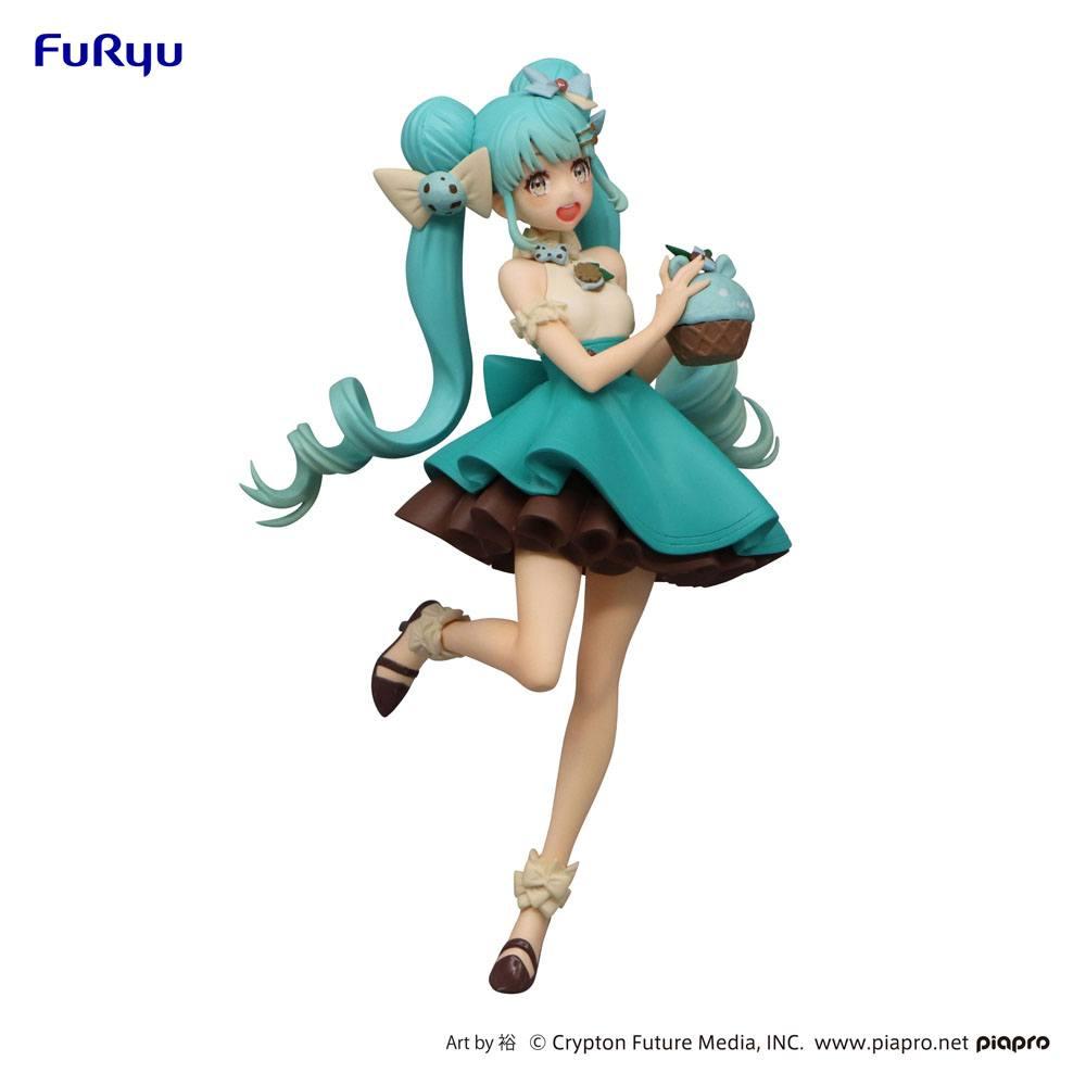 HATSUNE MIKU - Hatsune Miku Chocolate Mint -Statuette SweetSweets 17cm - 6