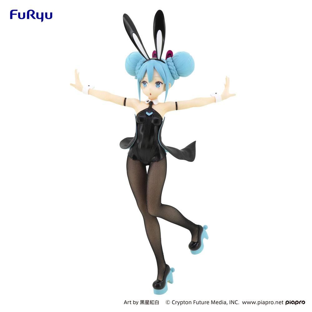 HATSUNE MIKU - Hatsune Miku BiCute Bunnies Black - Statuette 30cm - 2