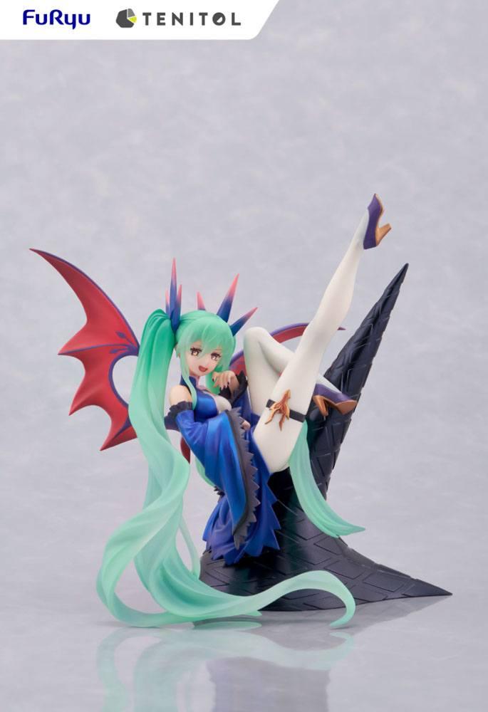 HATSUNE MIKU - Hatsune Miku Dark - Statuette PVC Tenitol 17cm - 2