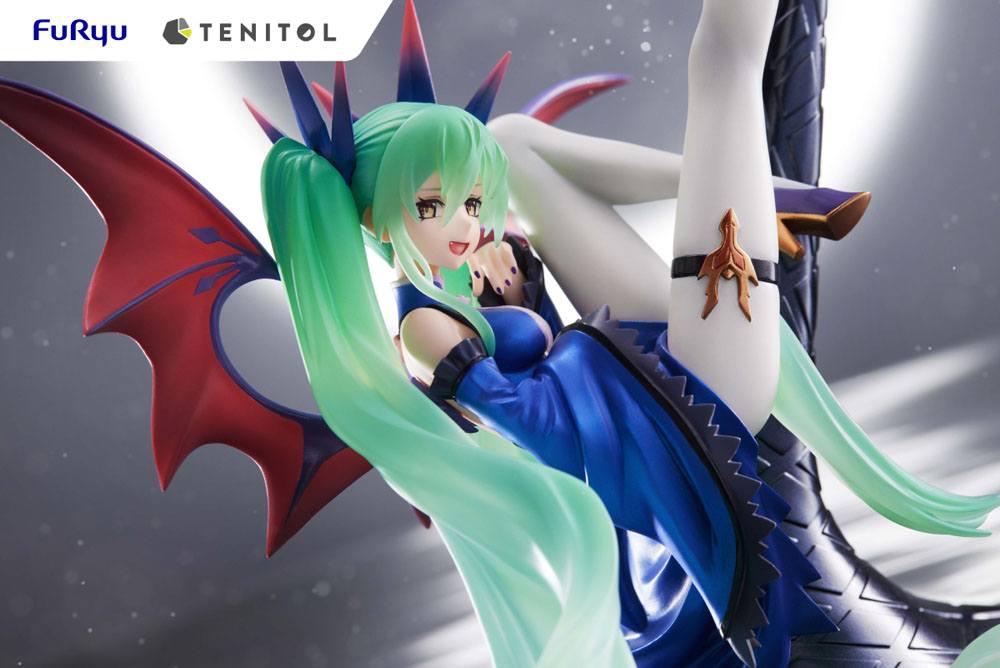 HATSUNE MIKU - Hatsune Miku Dark - Statuette PVC Tenitol 17cm - 5