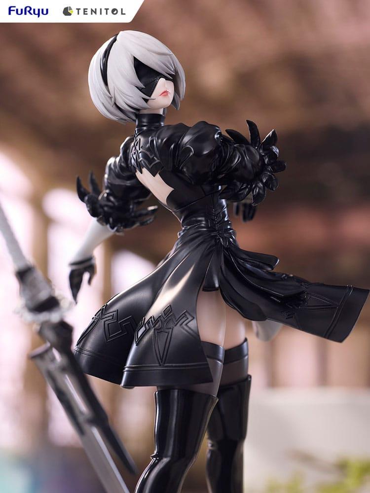NIER AUTOMATA - 2B Ver1.1a - Statuette Tenitol 22cm - 3