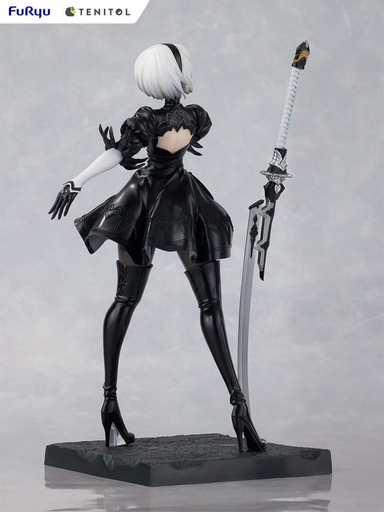 NIER AUTOMATA - 2B Ver1.1a - Statuette Tenitol 22cm - 6