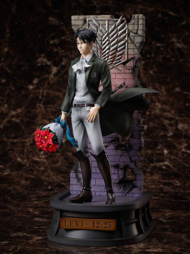 ATTACK ON TITAN - Levi Birthday 'Final Season' - Statue Furyu 30cm :  : Figurines Furyu Attack on Titan