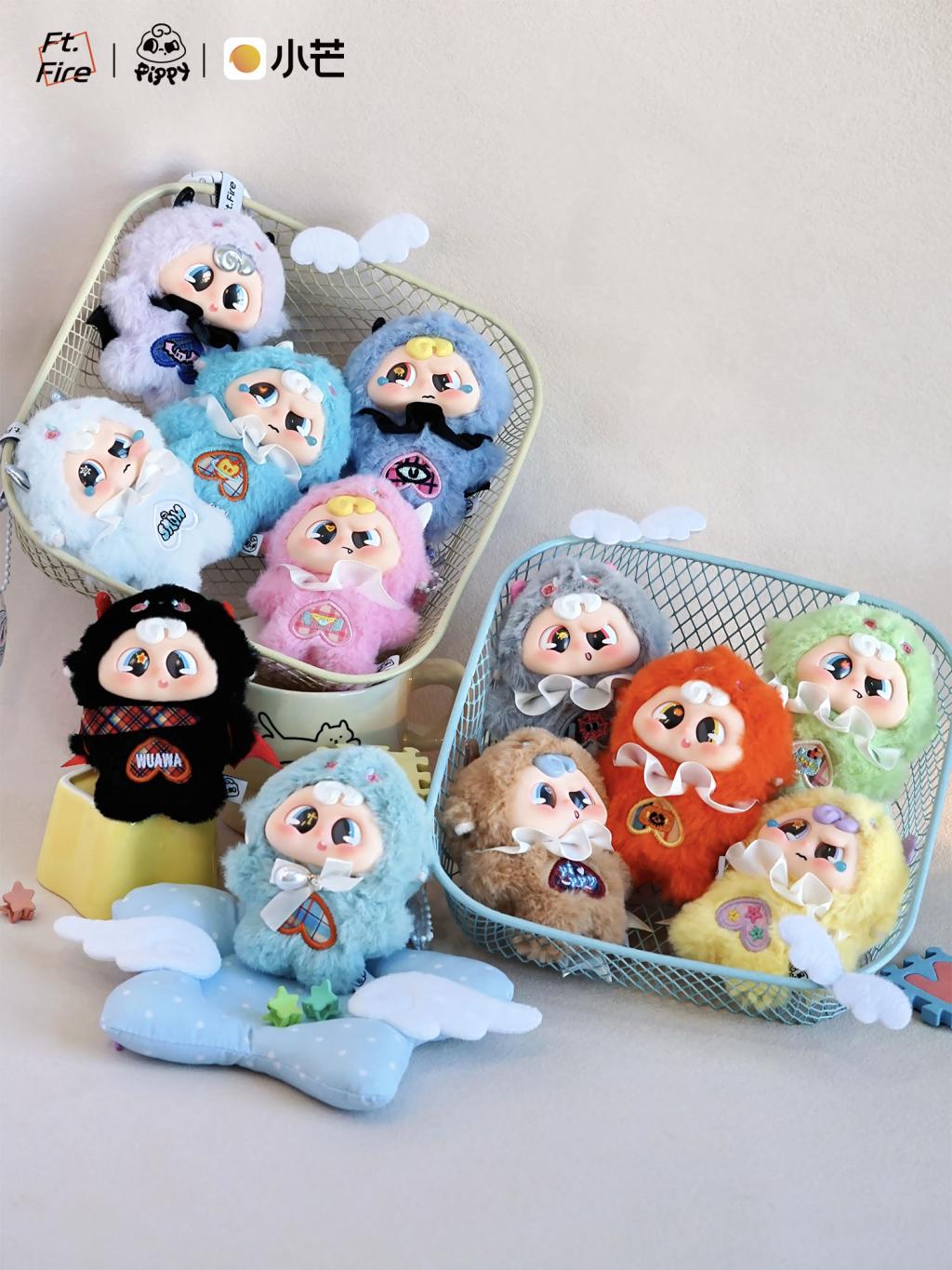 PIPPY - Demon Pippy Series Plush BLIND BOX (Assort 10 pcs) - 9cm - 3