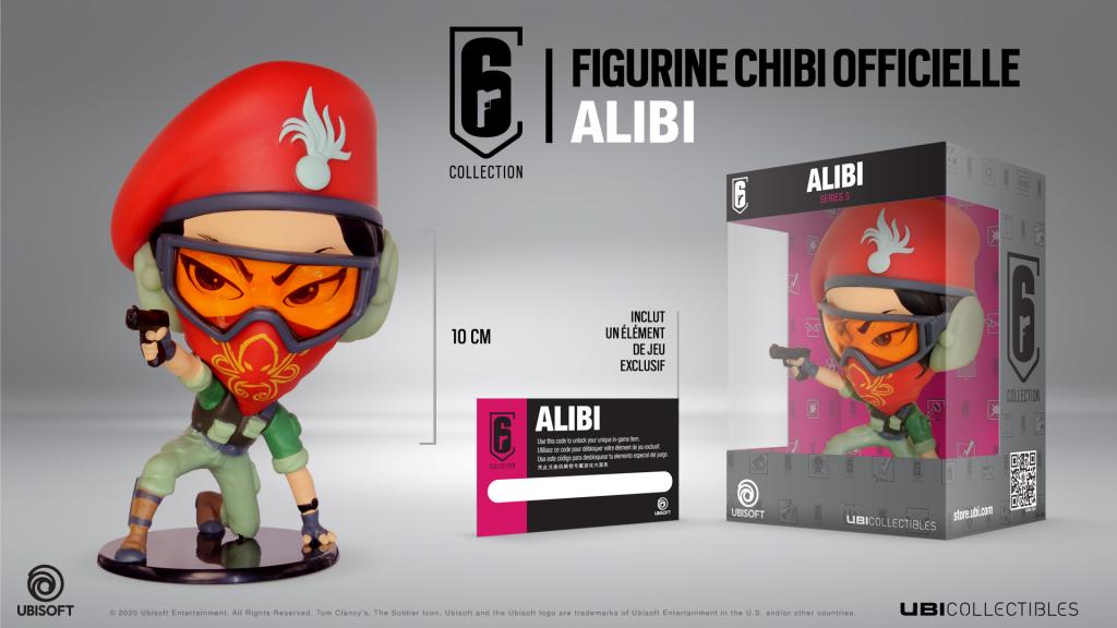 SIX COLLECTION Series 5 - Figure Alibi Chibi (Official Ubisoft ...