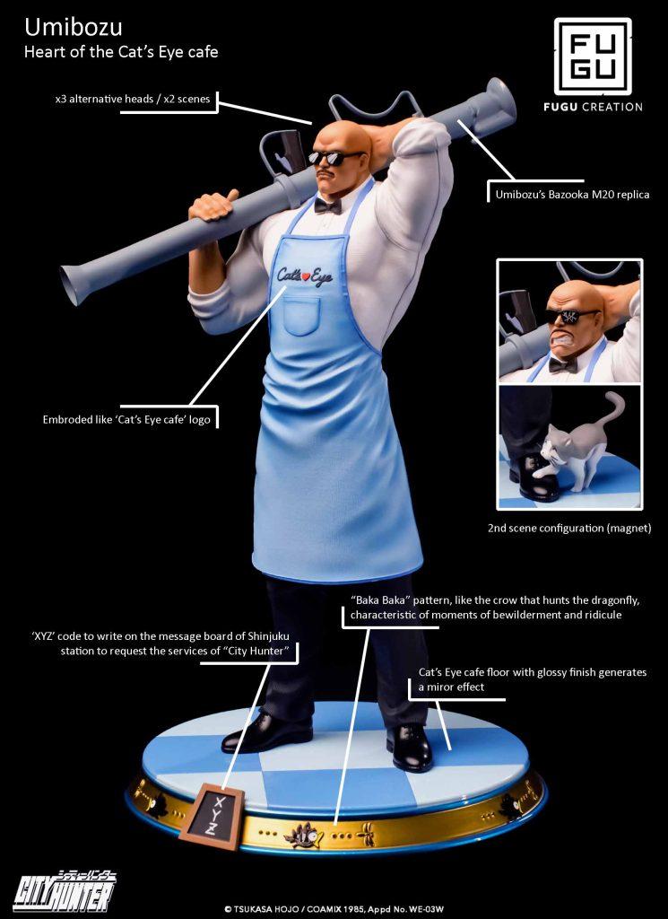 CITY HUNTER - Umibozu - Statue 1/6 40cm L.E. 600 ex - 5