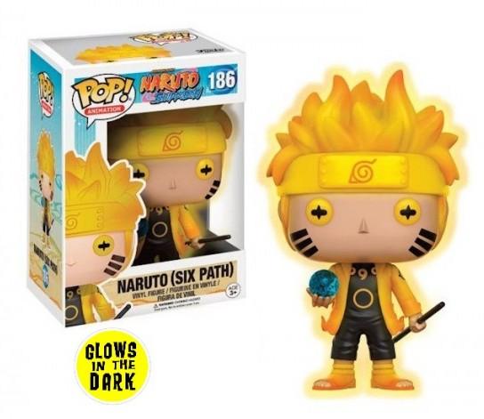narutoko☆ Funko Pop Naruto Six Path #186 GITD Glow In The Dark Special