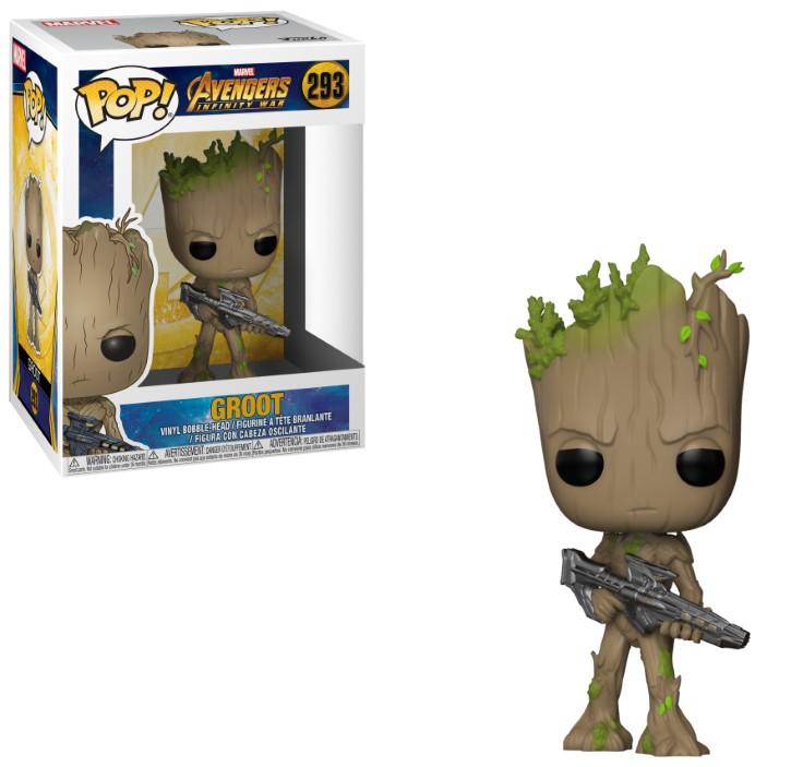 AVENGERS INFINITY WAR - POP N° 293 - Groot - 2