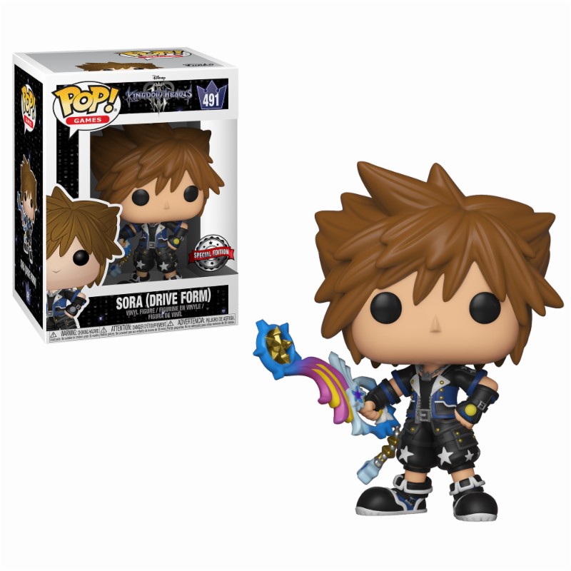 Sora Kingdom Hearts II 8 Inch Action Figure Play Arts Kai Series