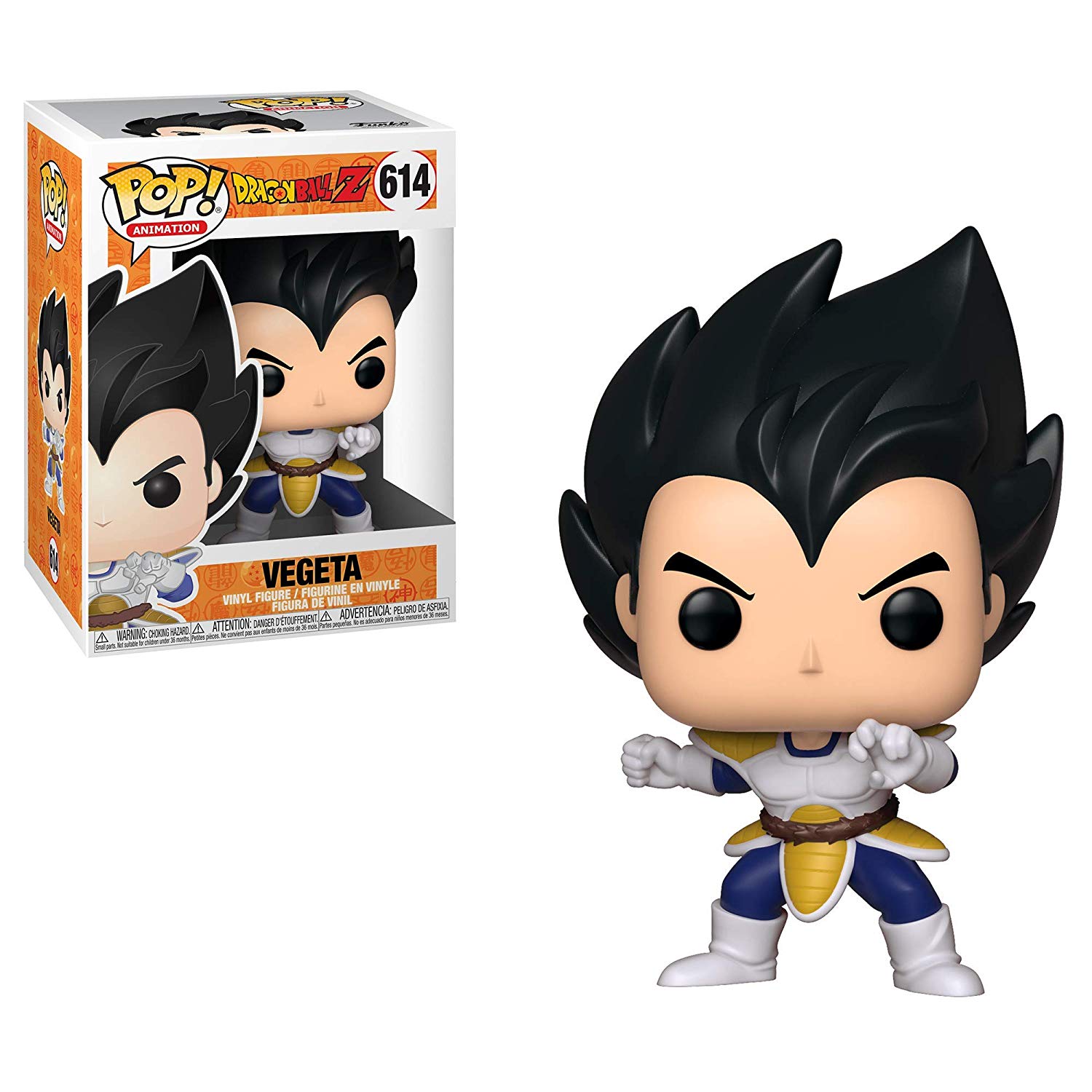 ShopForGeek DRAGON BALL Z Bobble Head POP N 614 Vegeta REPROD 
