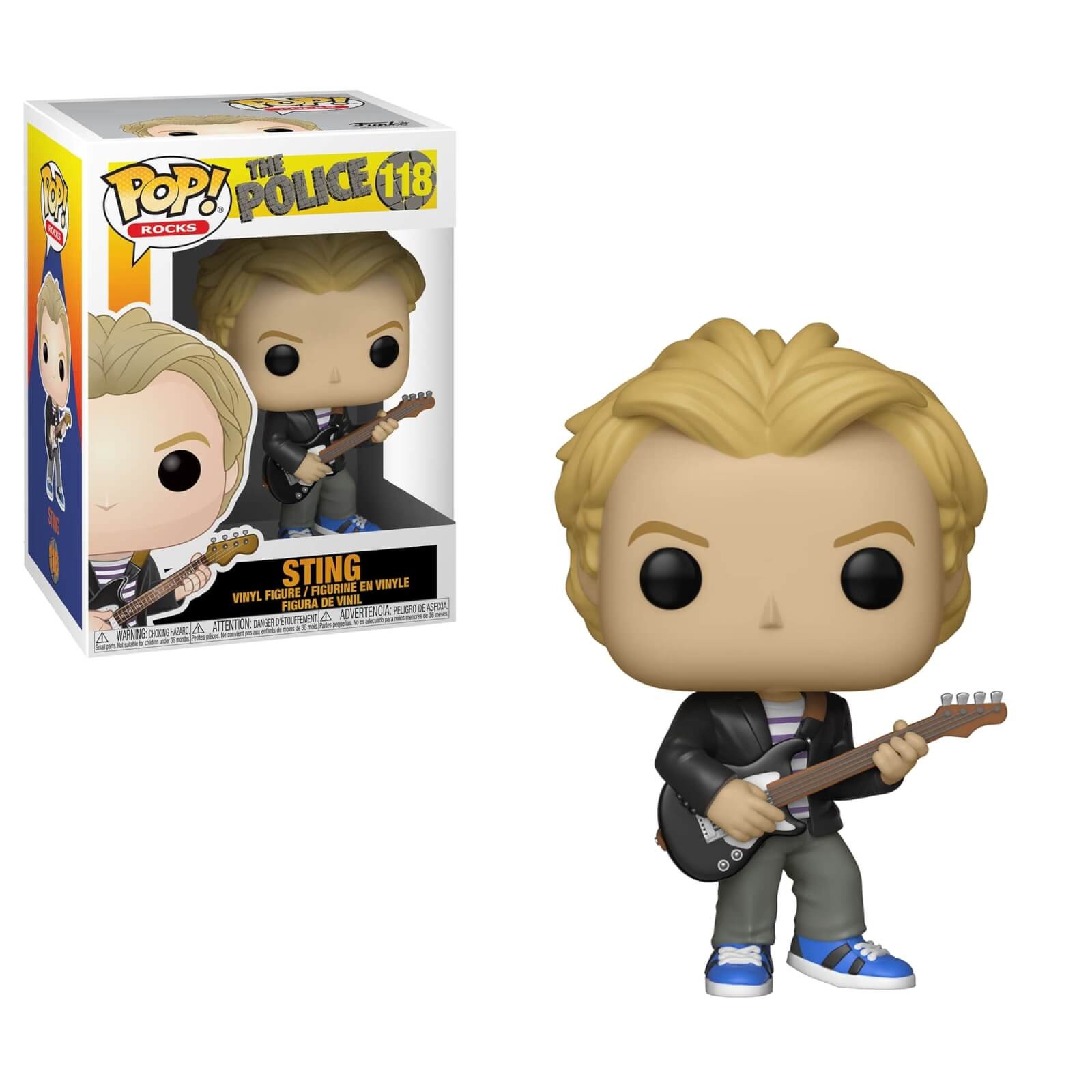 THE POLICE - POP N° 118 - Sting : ShopForGeek.com: Bobble Head POP