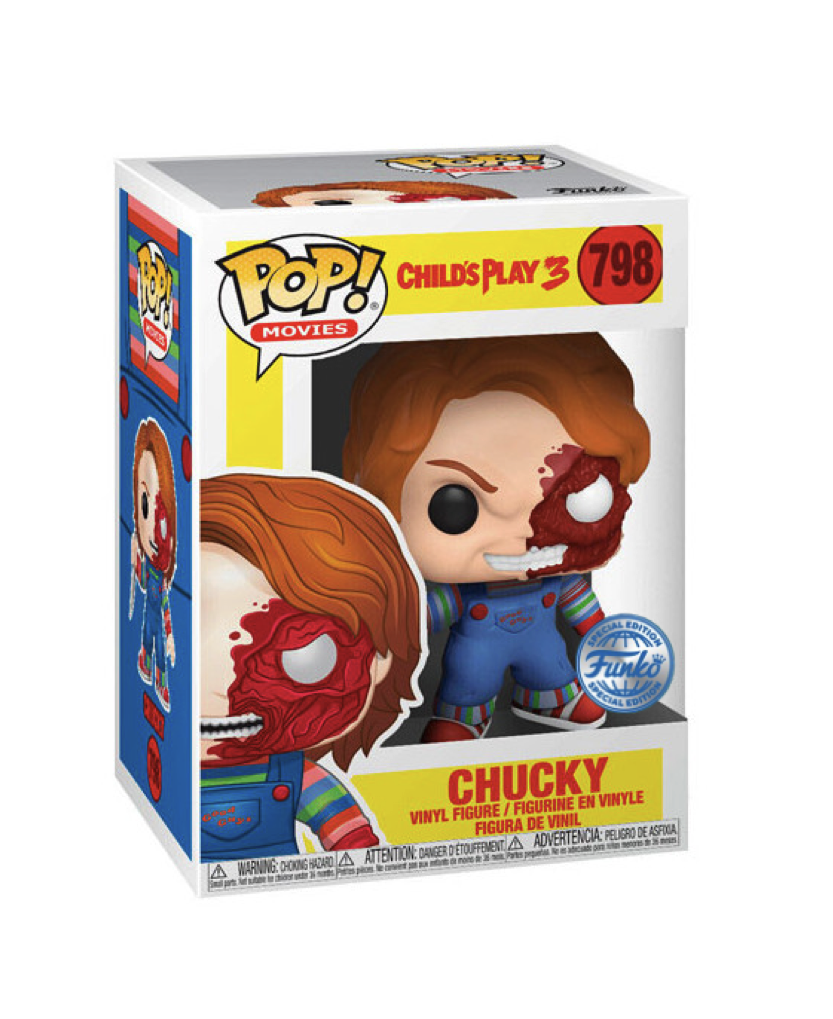 CHUCKY - POP Movies N° 798 - Chucky Half (BD) - 2