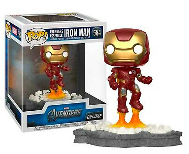 AVENGERS - POP Deluxe N° 584 - Iron Man Assemble_IMAGE_1