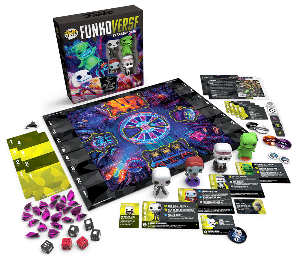 NIGHTMARE BEFORE CHRISTMAS - Funkoverse 100 4-Pack - Base Set 'UK'_IMAGE_3
