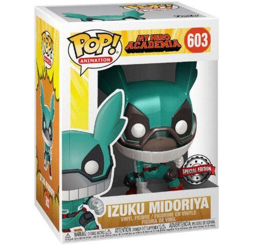 MY HERO ACADEMIA - POP N° 603 - Deku with Helmet METAL Effect S.E. - 2