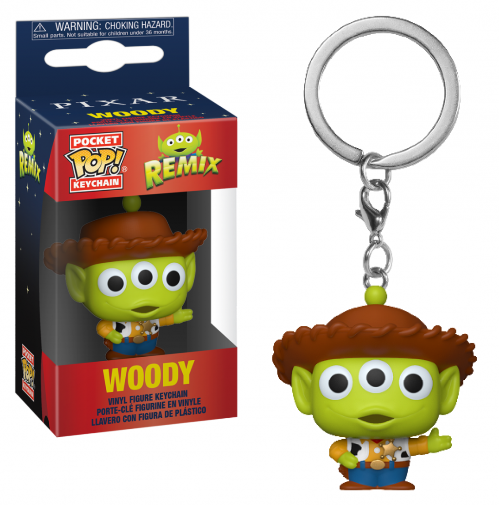 TOY STORY Pocket Pop Keychain Alien Remix Woody ShopForGeek