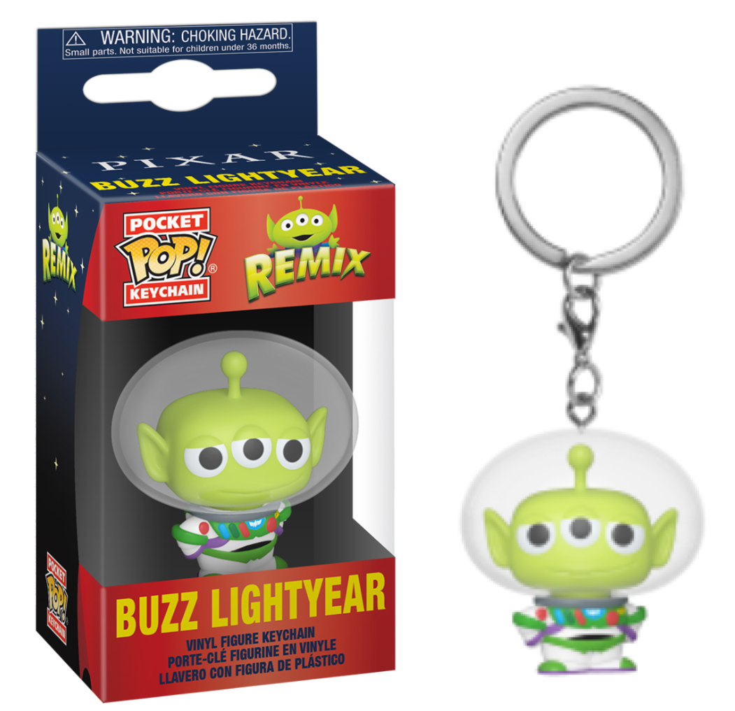 TOY STORY Pocket Pop Keychain Alien Remix Buzz