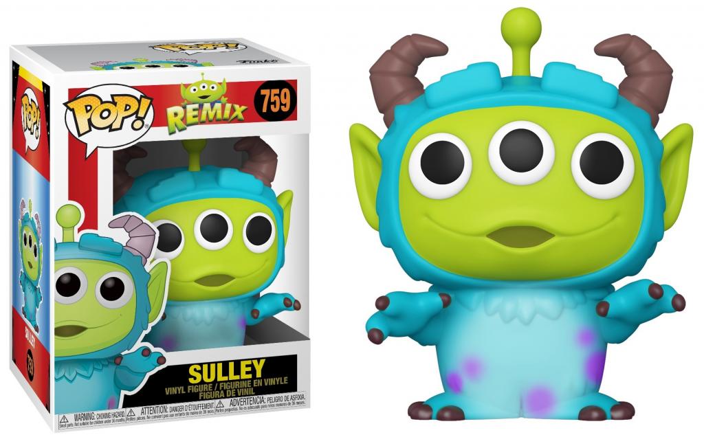 TOY STORY Bobble Head POP N° 759 Alien Remix Sulley