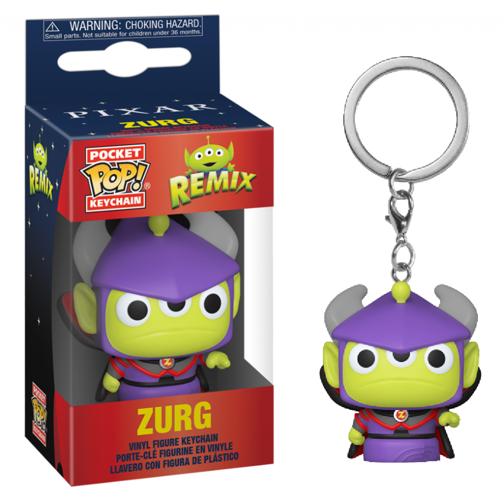 TOY STORY Pocket Pop Keychain Alien Remix Zurg ShopForGeek