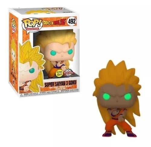 DRAGON BALL - POP N° 492 - Super Saiyan 3 Goku GITD  'Special Edition' - 2