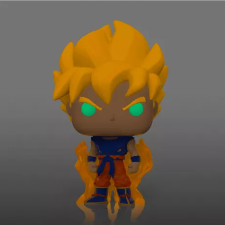 DRAGON BALL Z - POP Animation N° 860 - Goku Super Saiyan (GITD) - 2