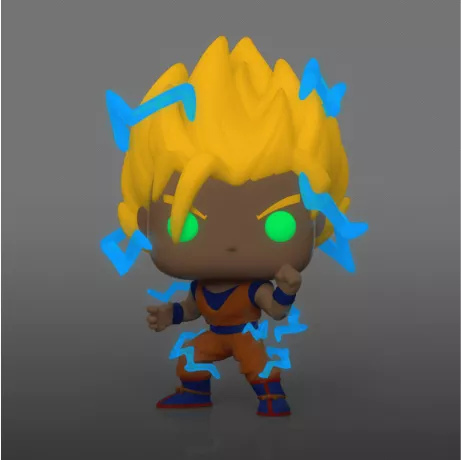 DRAGON BALL Z - POP Animation N° 865 - SS2 Goku avec Chase (GITD) - 2