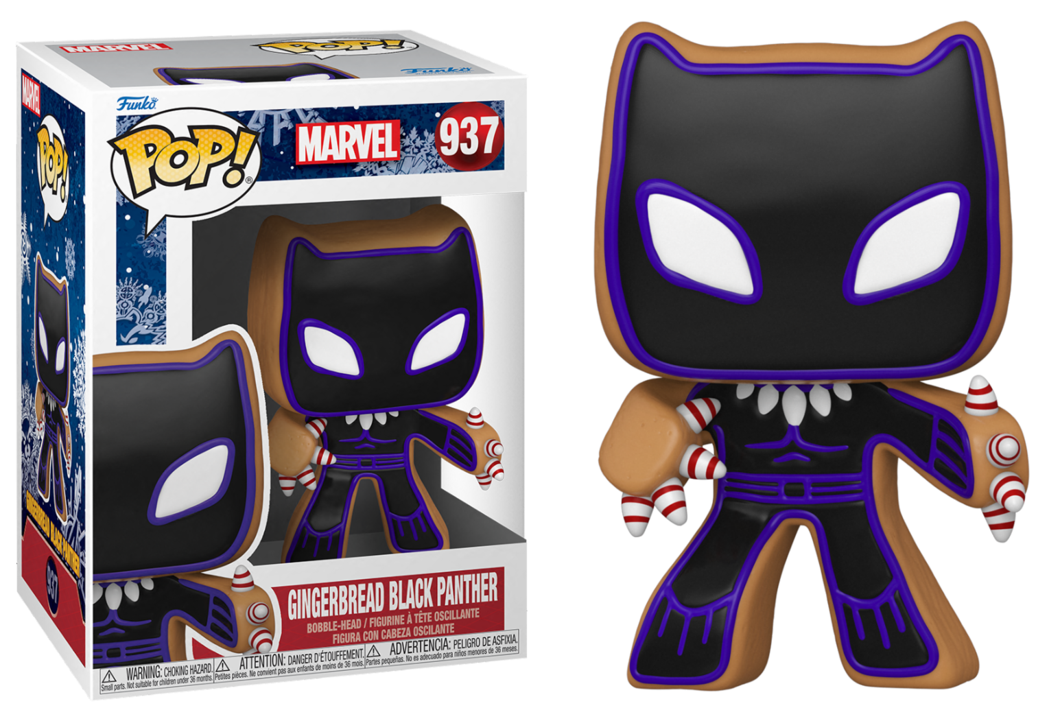 MARVEL - POP N° 937 - Gingerbread Black Panther_IMAGE_1
