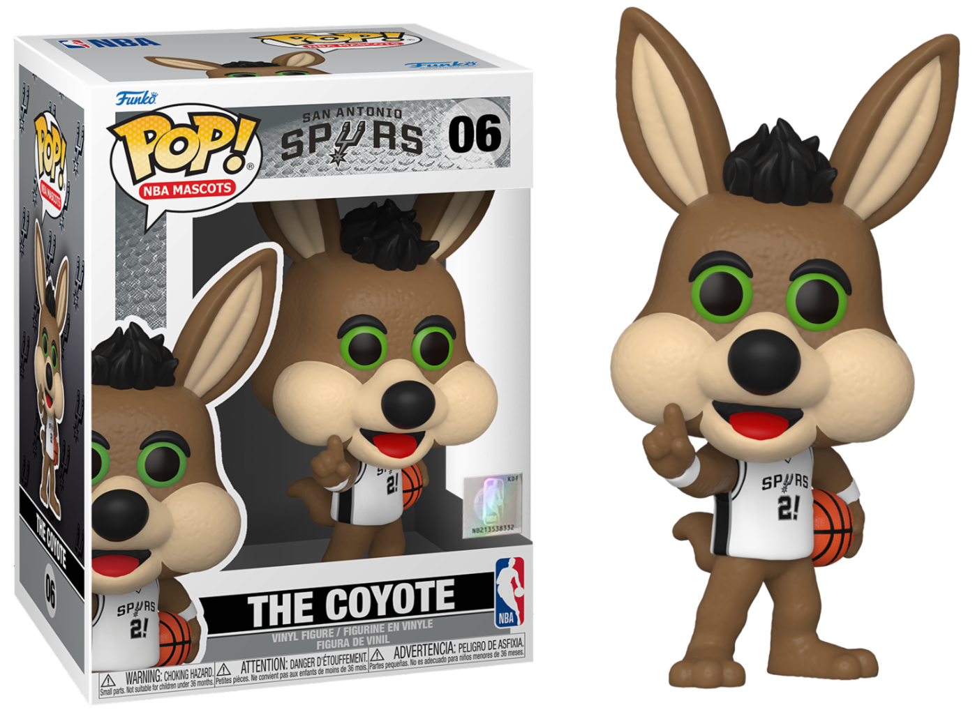 spurs coyote pop