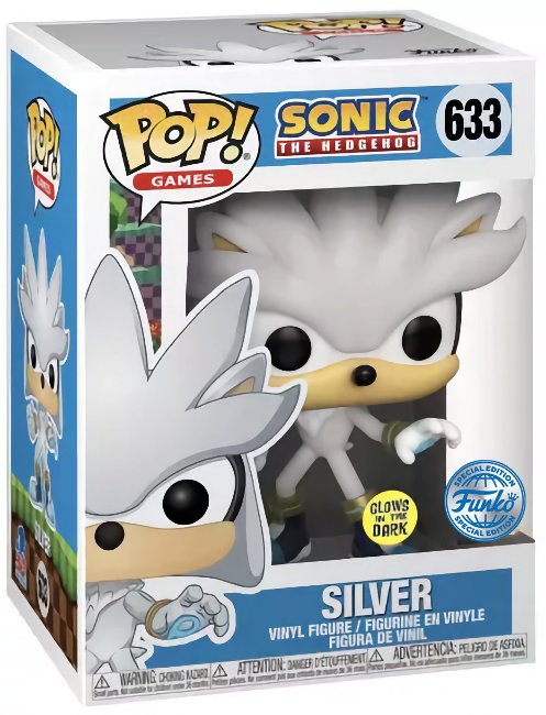 SONIC 30TH - POP Games N° 633 - Silver The Hedgehog (GW) - 2