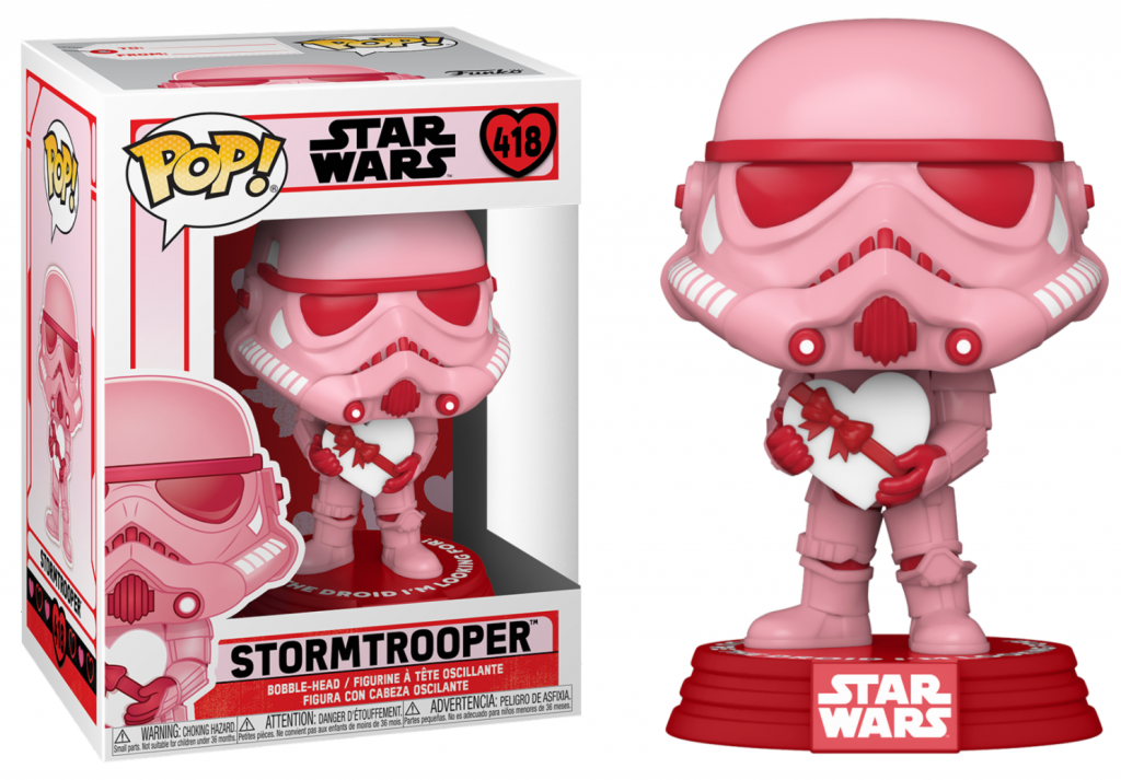 STAR WARS POP N° 418 Valentines Stormtrooper w/Heart