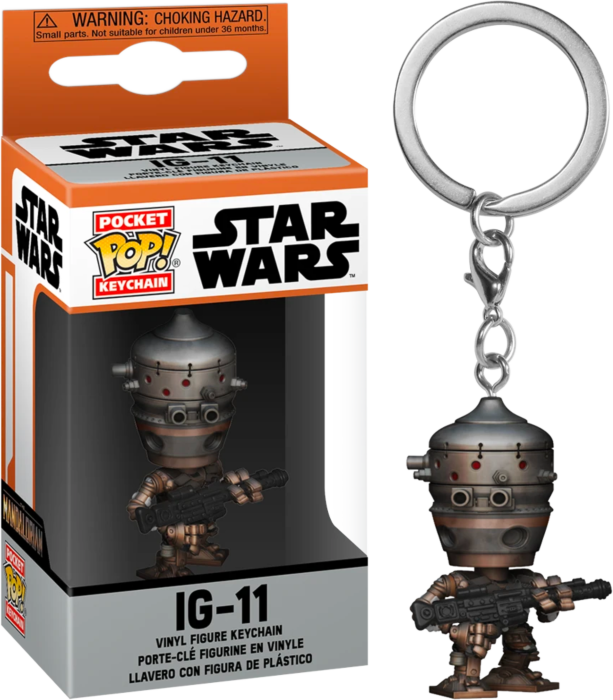 THE MANDALORIAN Pocket Pop Keychains IG-11 4cm ShopForGeek