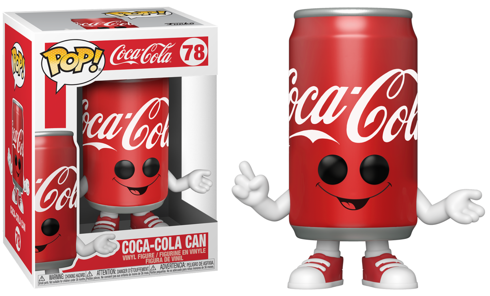 Playerone.be | COCA-COLA - Bobble Head POP N° 78 - Coca-Cola Can - 0889698530613 - GEEK ...