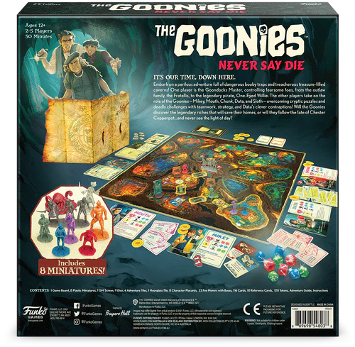 THE GOONIES - Signature Games - Never Say Die Game - UK - 4