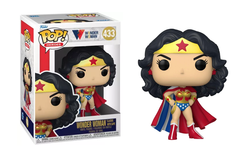 WW80TH - POP N° 433 - Wonder Woman (Classic w/ Cape)_IMAGE_1