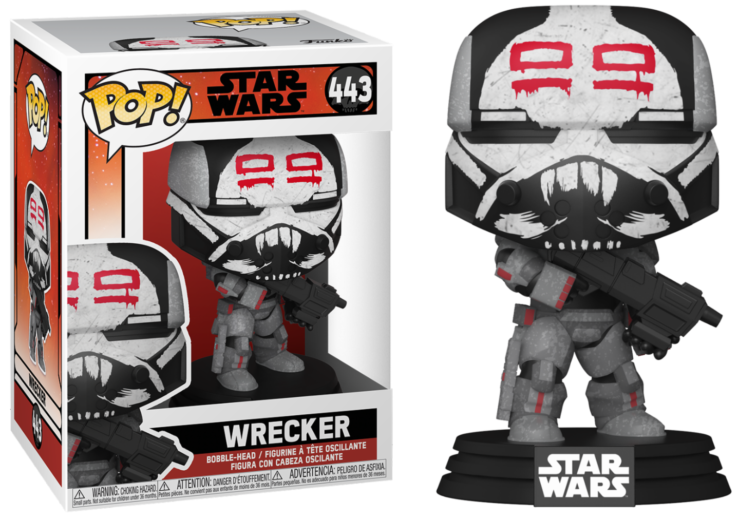 STAR WARS BAD BATCH - POP N° 443 - Wrecker_IMAGE_1