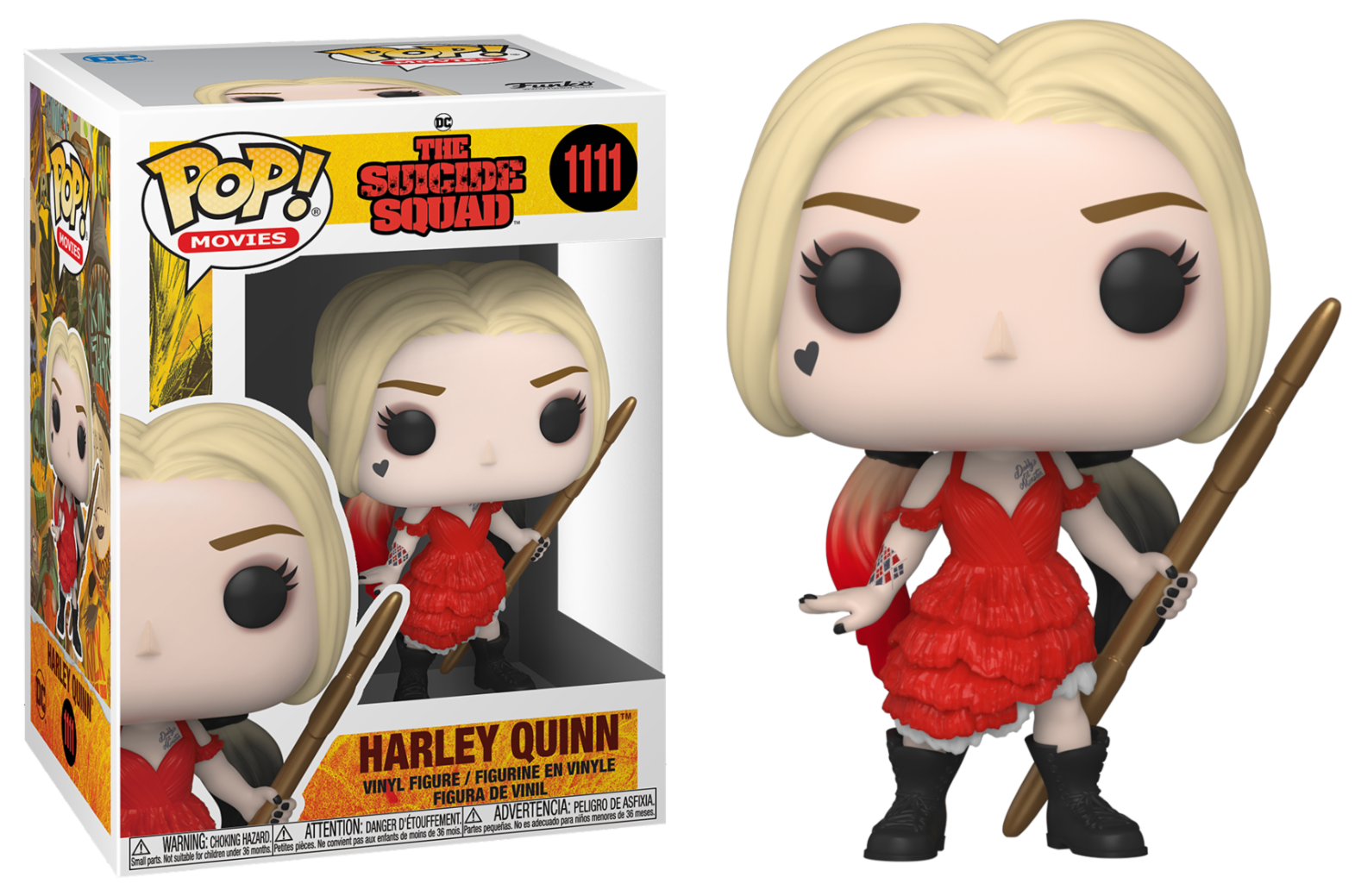 SUICIDE SQUAD - POP N° 1111 - Harley Quinn (Damaged Dress)_IMAGE_1