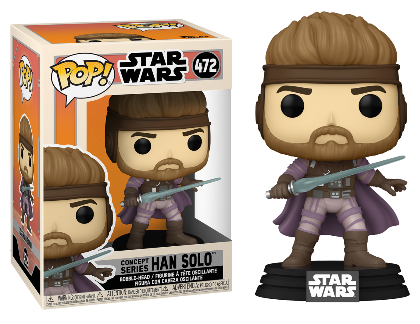 STAR WARS - POP N° 472 - Han Solo (concept series)_IMAGE_1