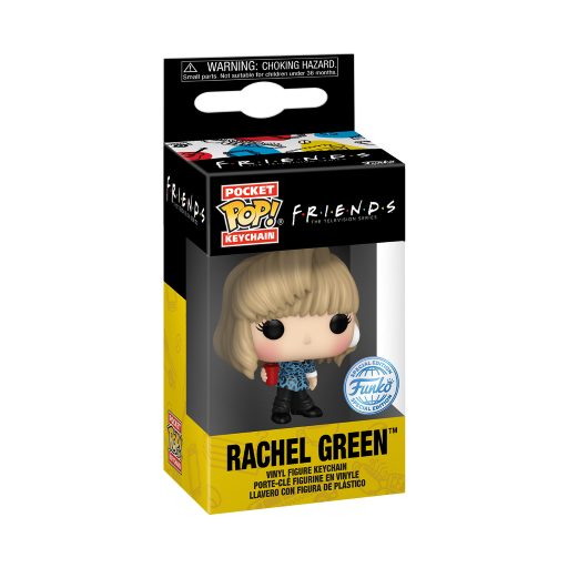 FRIENDS - Pocket Pop Keychains - 80's Hair Rachel - 2