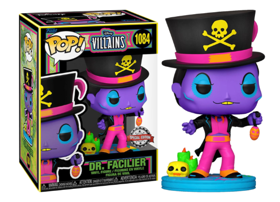 DISNEY VILLAIN - POP N° 1084 - Dr. Facilier Blacklight SPECIAL EDITION_IMAGE_1