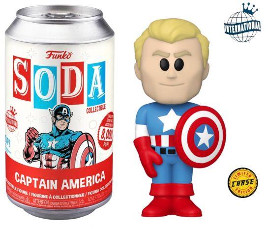 MARVEL Vinyl Soda Captain America with Chase